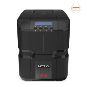 Impressora de Cartões Matica MC210 Single Side – 300 DPI , Tarja Magnética, USB/Ethernet – PN.:PR02100003